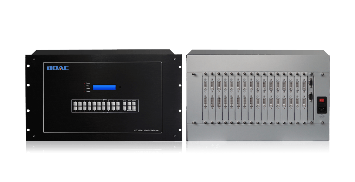 16路DVI高清矩陣切換器